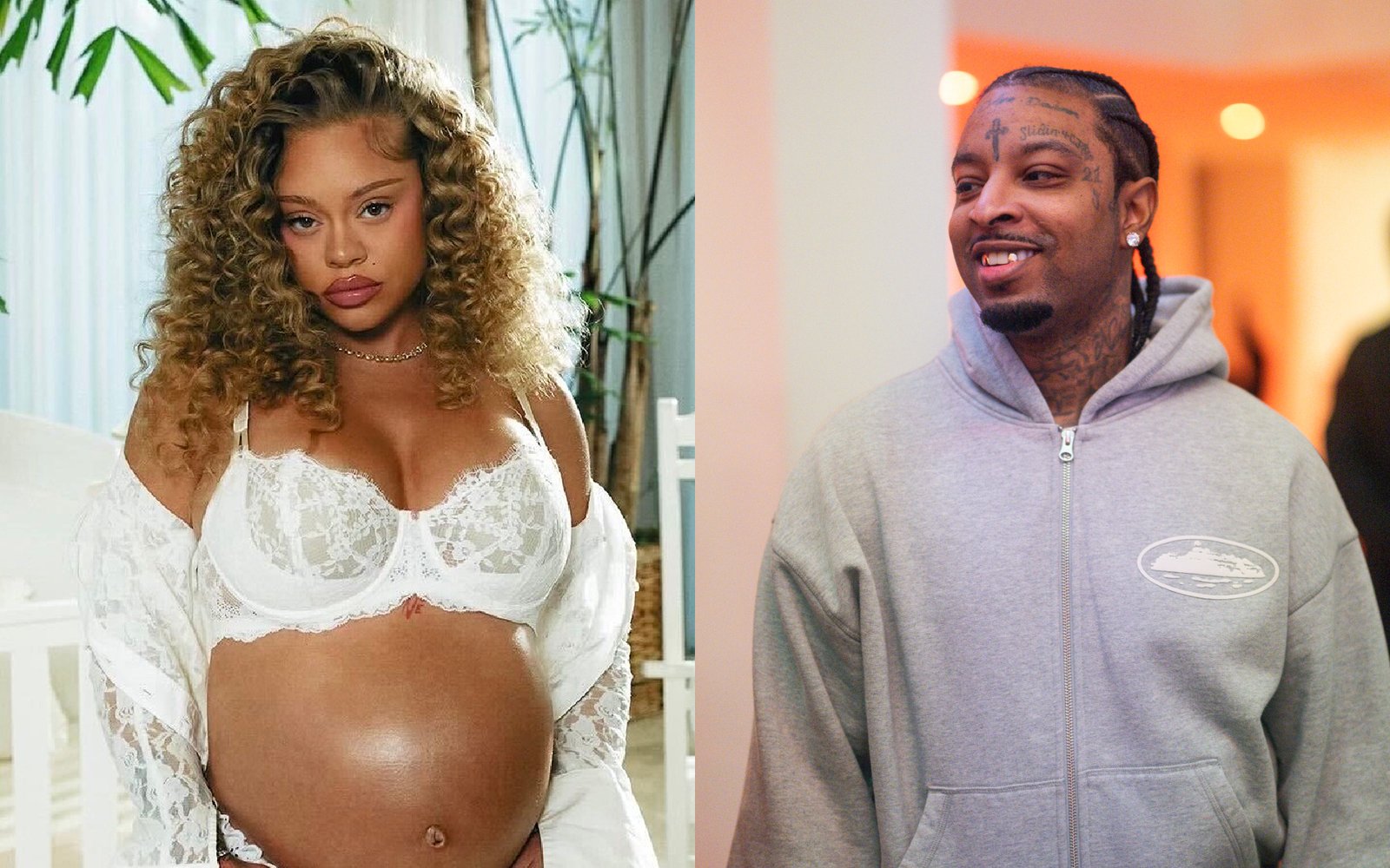 latto-&-21-savage-celebrate-pregnancy-reveal-in-powerful-new-“business-&-personal”-video
